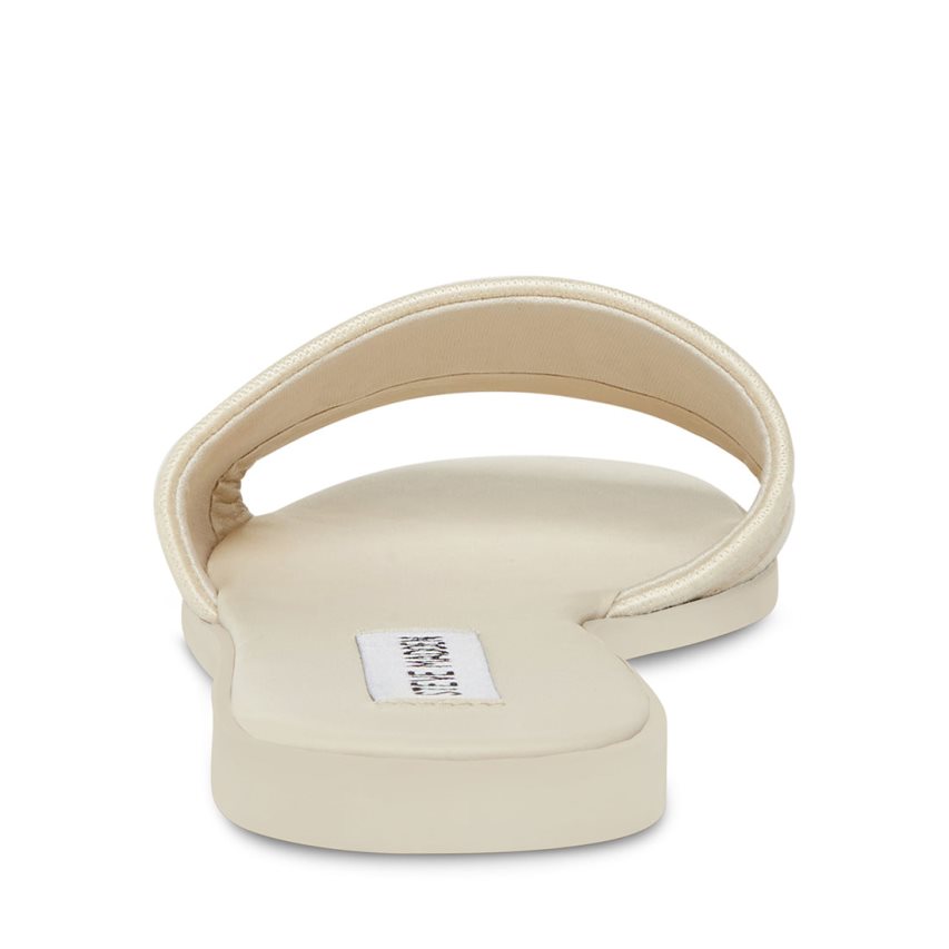 Sandalias de Diapositivas Steve Madden Knox Mujer Beige | ES KS614E